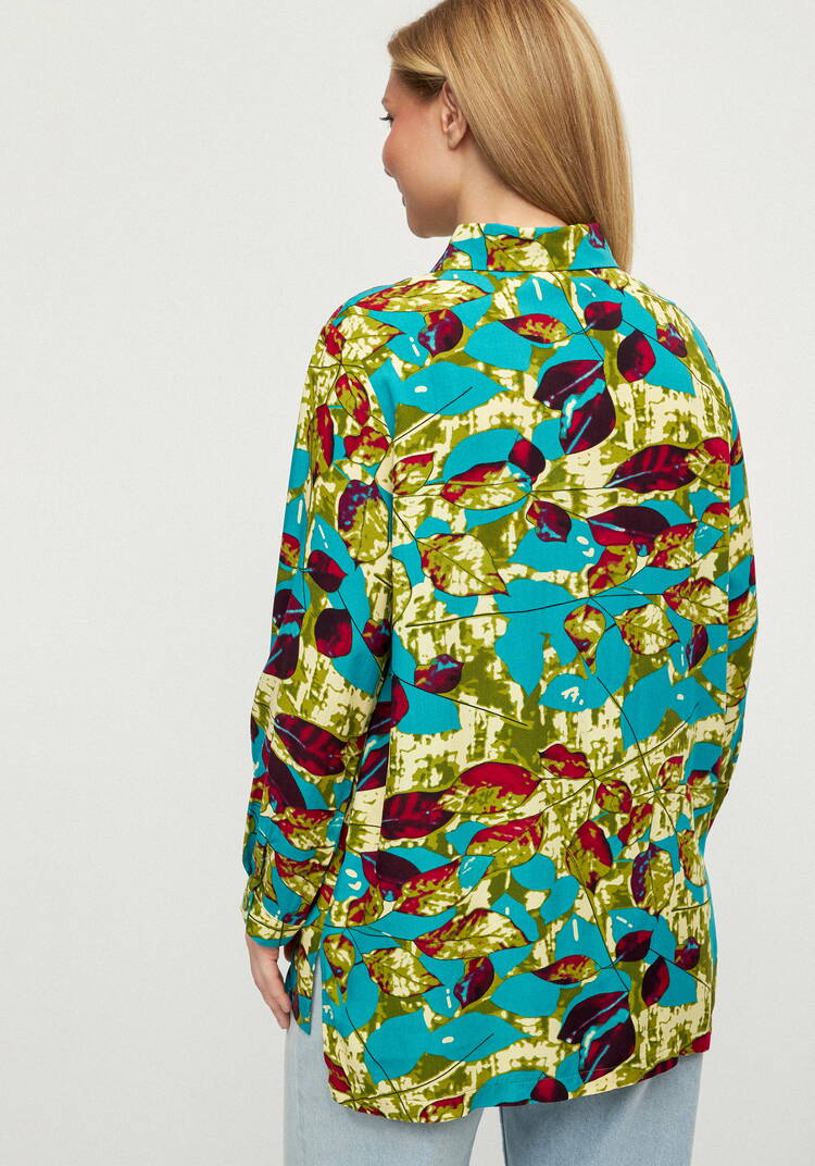 Блуза Калейдоскоп лепестков шир.  750, рис. 26