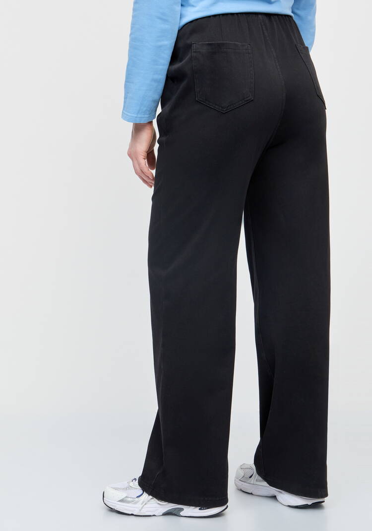 Брюки прямые от бедра с комфортным поясом шир.  750, рис. 19