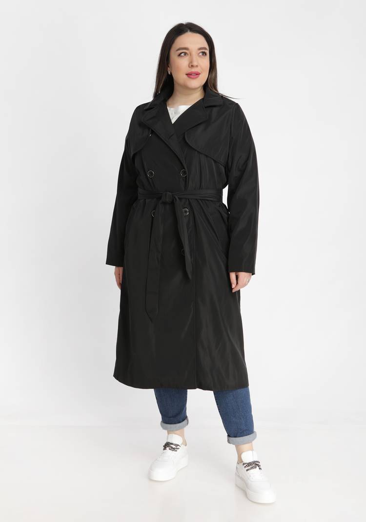 Тренч однотонный шир.  750, рис. 5