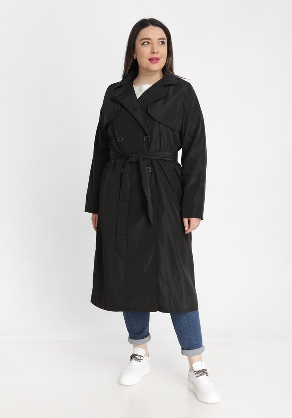 Тренч однотонный шир.  580, рис. 5