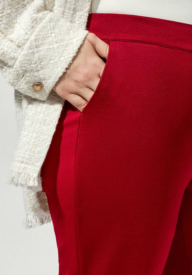 Брюки классические с карманами Белла шир.  750, рис. 31