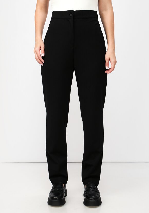 Брюки классические с карманами Моника шир.  580, рис. 4