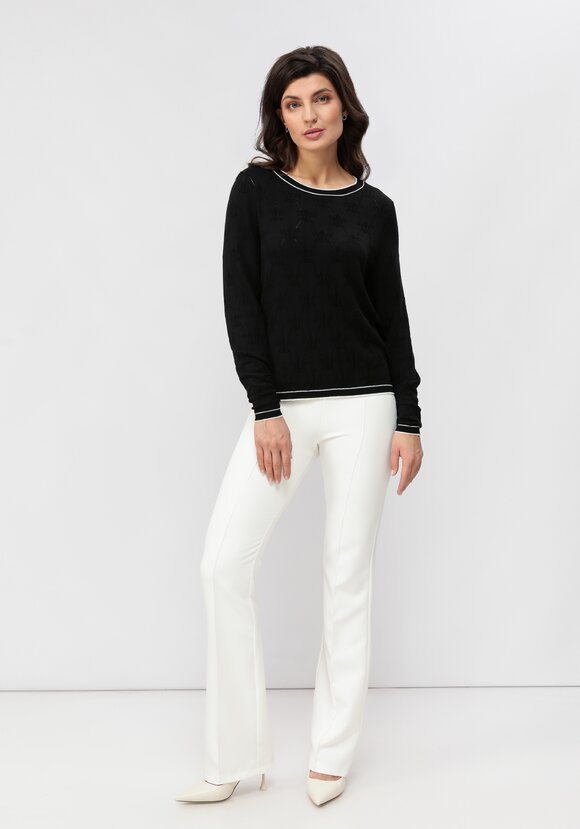 Джемпер с фактурным принтом шир.  580, рис. 2