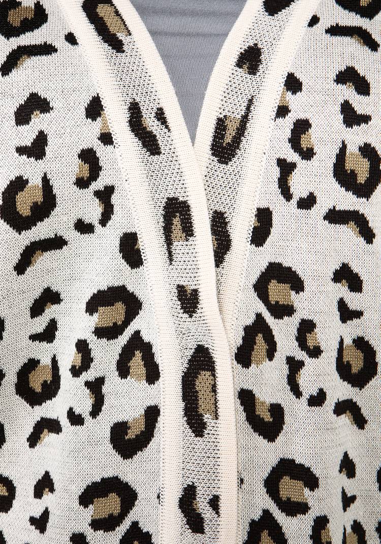 Жакет с леопардовым принтом шир.  750, рис. 8