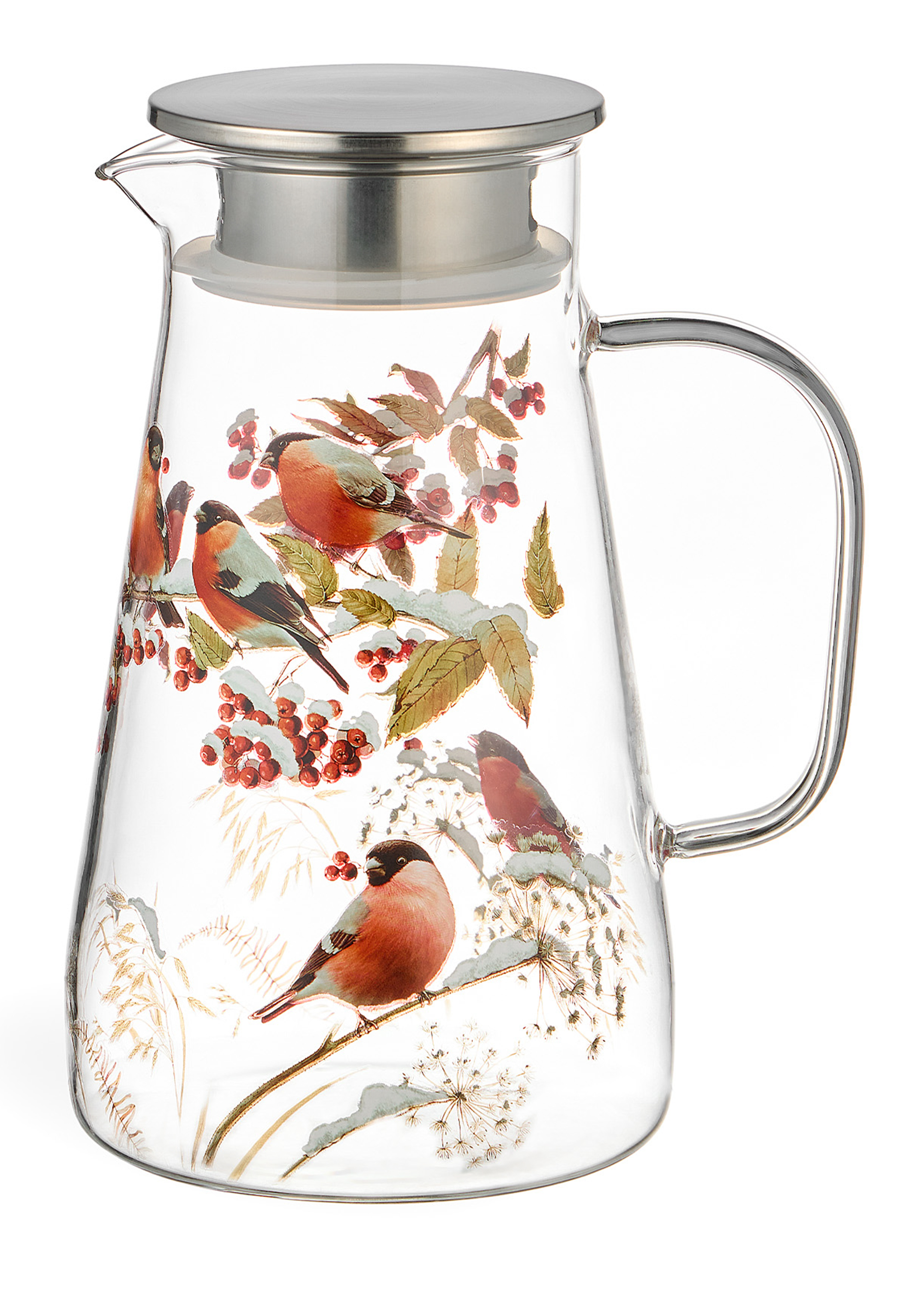 

Кувшин "Снегири", Белый