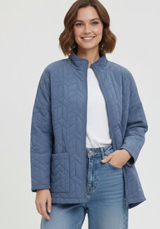 Куртка с объемной стежкой