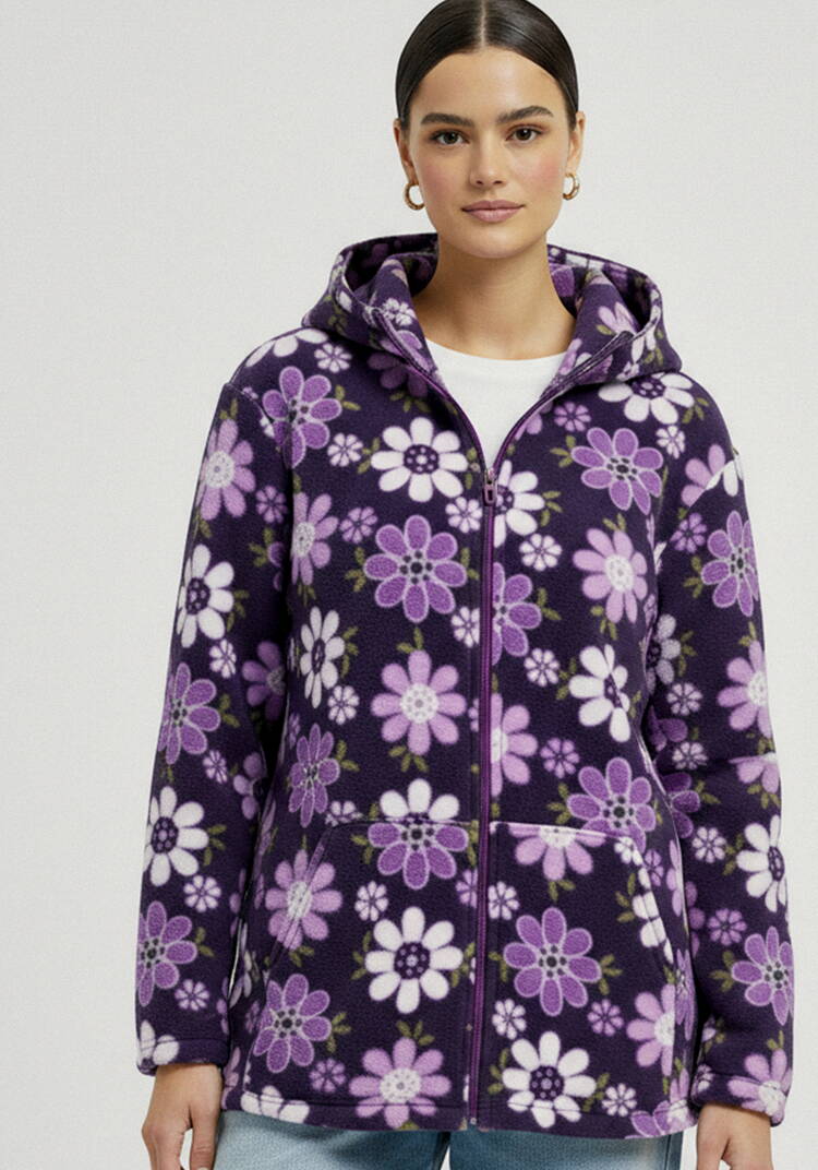 Толстовка из принтованного флиса шир.  750, рис. 22