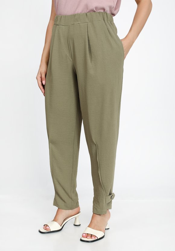 Брюки с патами по низу изделия шир.  580, рис. 4