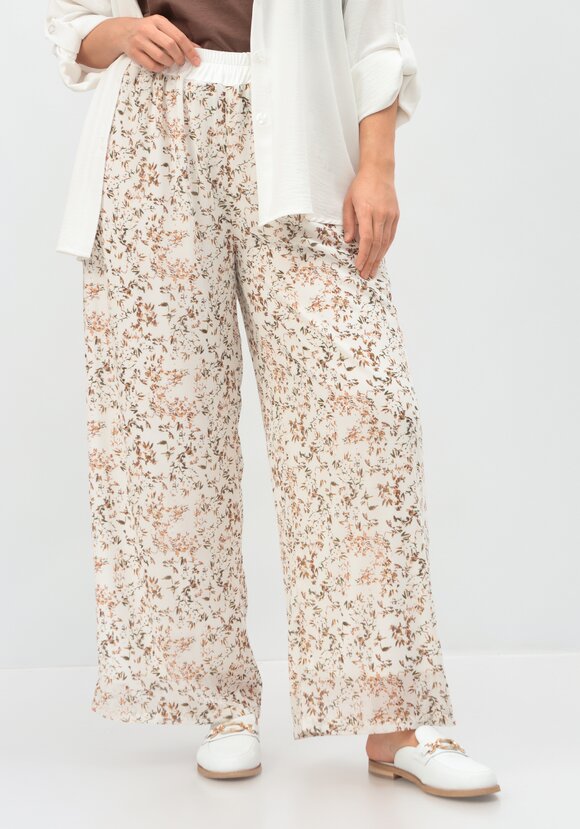 Брюки с резинкой на талии прямые шир.  580, рис. 25