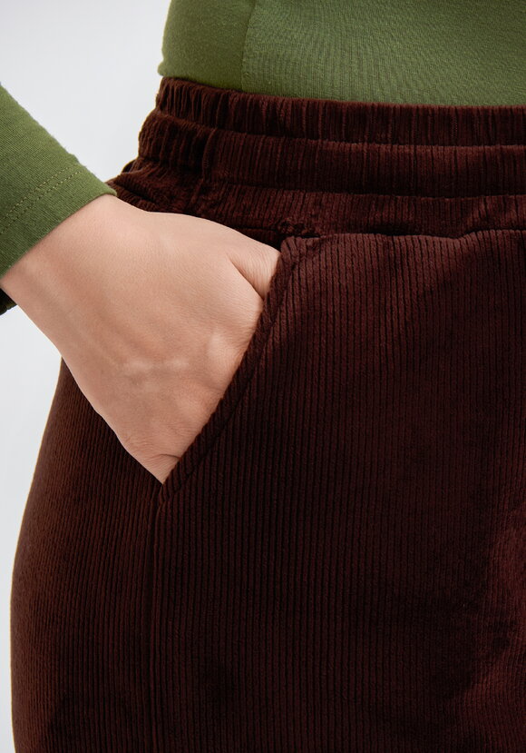 Брюки вельветовые утепленные шир.  580, рис. 18