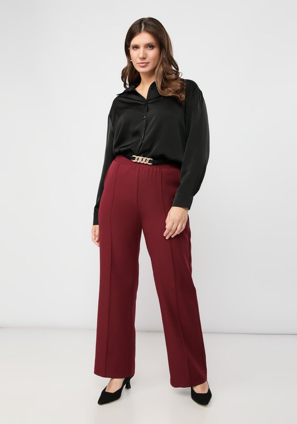 Брюки прямого кроя с комфортным поясом шир.  580, рис. 21