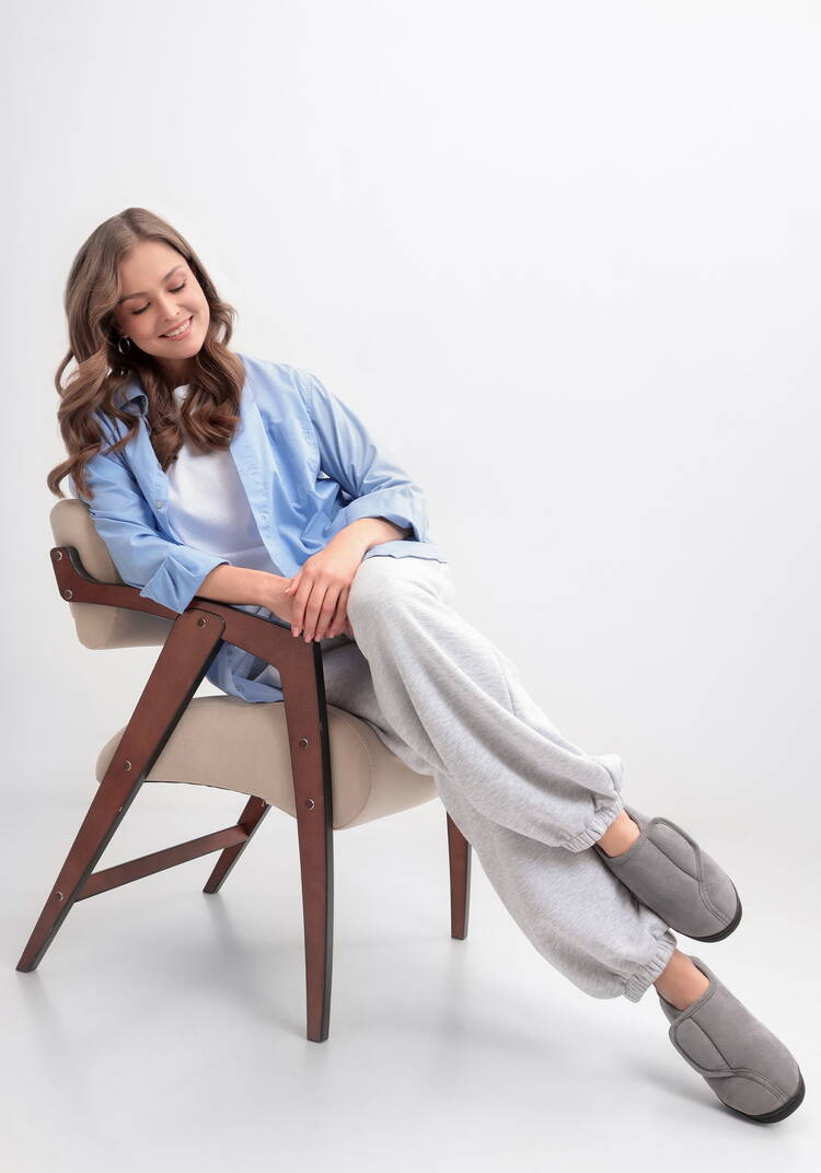 Тапочки на липучках Уют шир.  750, рис. 23