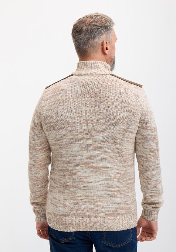 Свитер с воротником на молнии Тимур шир.  580, рис. 3