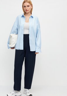 Брюки прямые на резинке Ирма