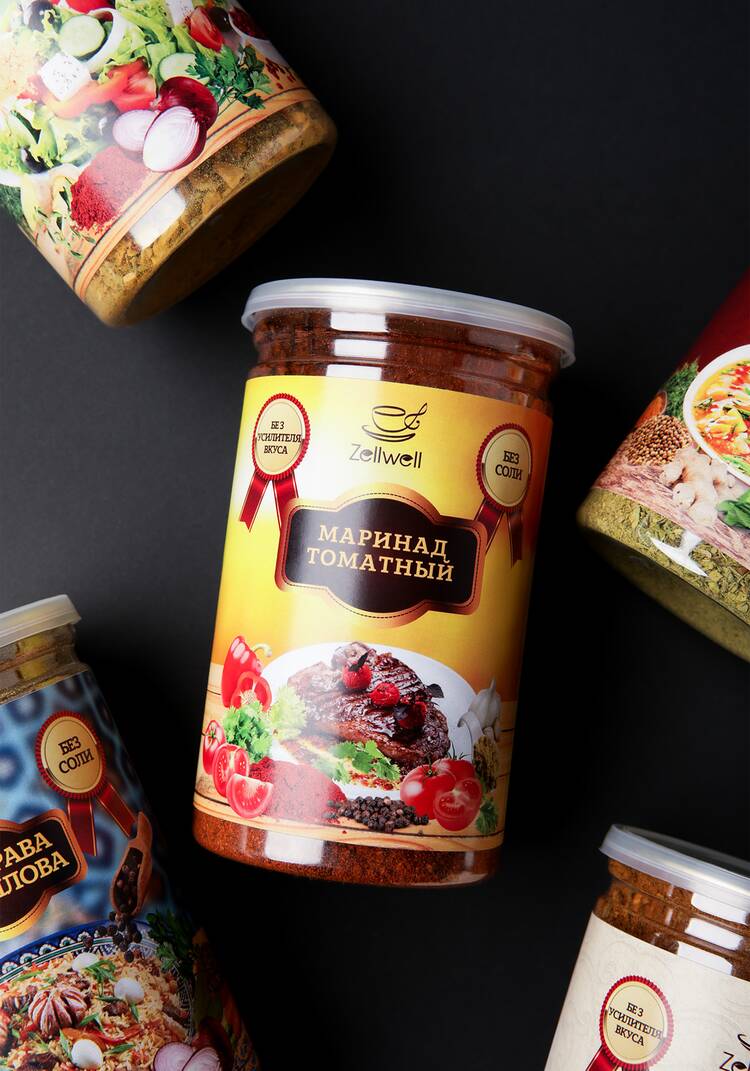 Приправа, набор из 3 банок шир.  750, рис. 27