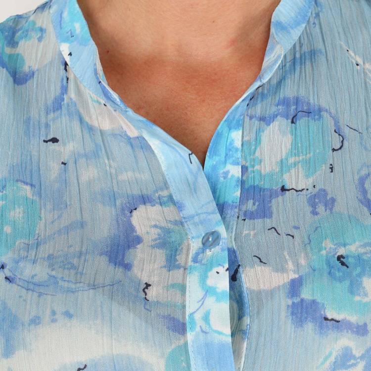 Туника расклешенного кроя с пуговицами шир.  750, рис. 12