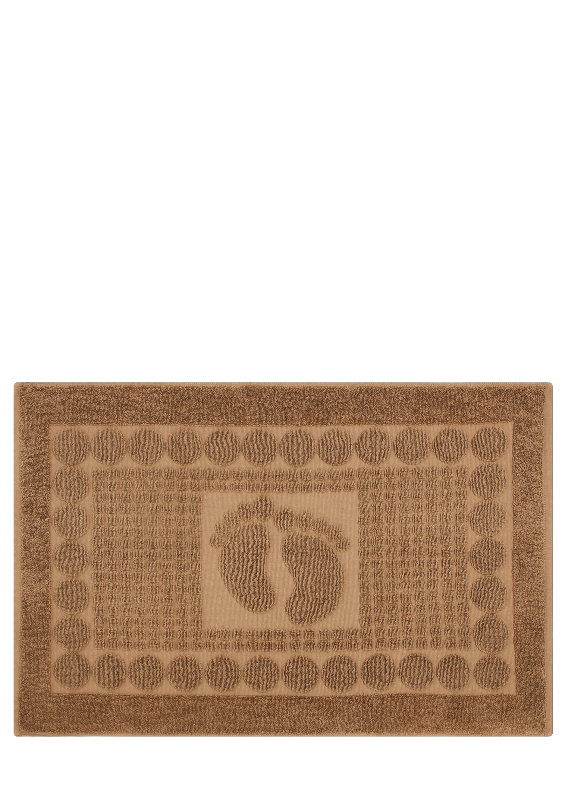 

Полотенце-коврик для ног "Карима", Коричневый