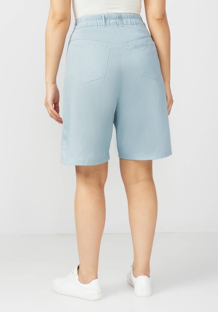 Шорты на эластичном поясе по спинке шир.  750, рис. 9