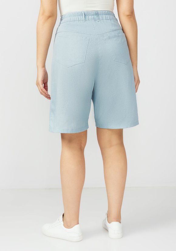 Шорты на эластичном поясе по спинке шир.  580, рис. 9