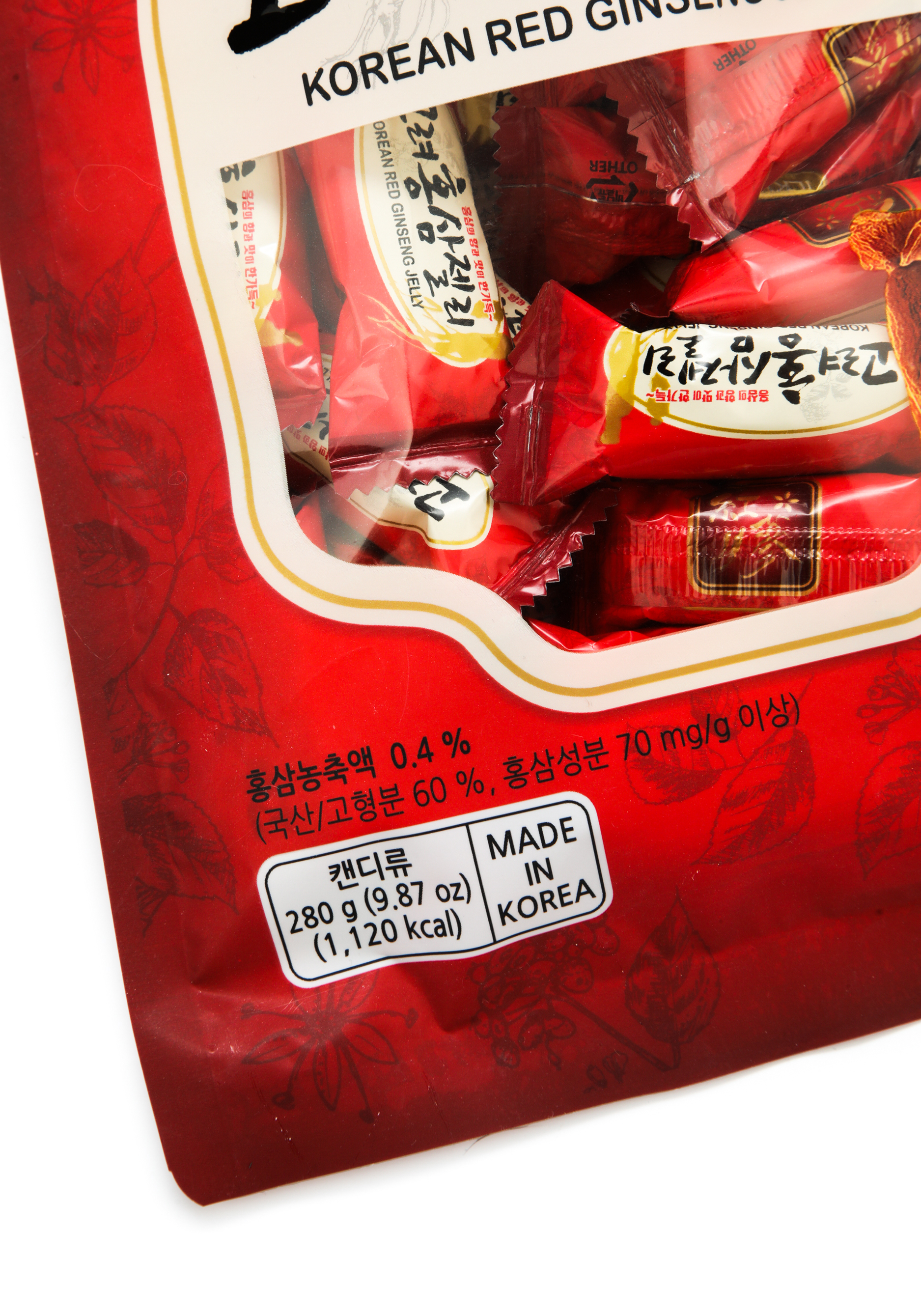 Конфеты "Секрет корейского долголетия" ILKWANG, цвет желейные со вкусом имбиря - фото 7