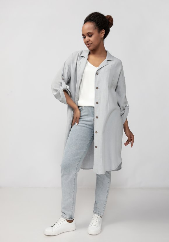 Платье-рубашка Оливия шир.  580, рис. 13