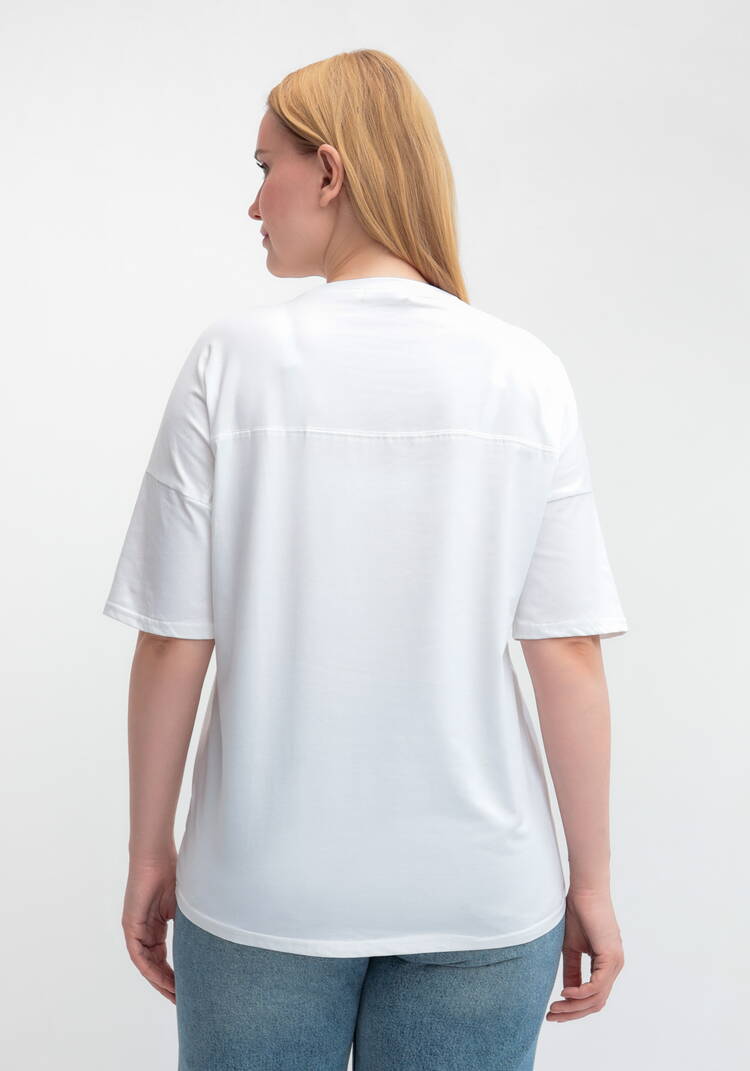 Футболка с принтом и рукавом 3/4 шир.  750, рис. 29