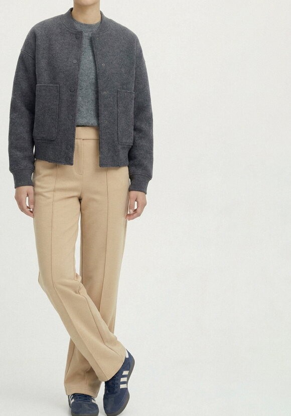 Брюки прямые с стрелками шир.  580, рис. 18