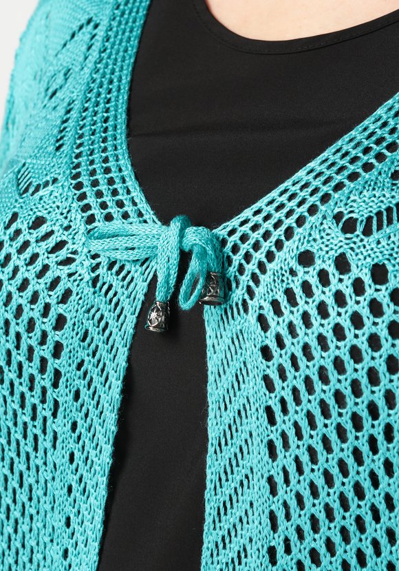 Кардиган Ажурное сочетание шир.  580, рис. 28