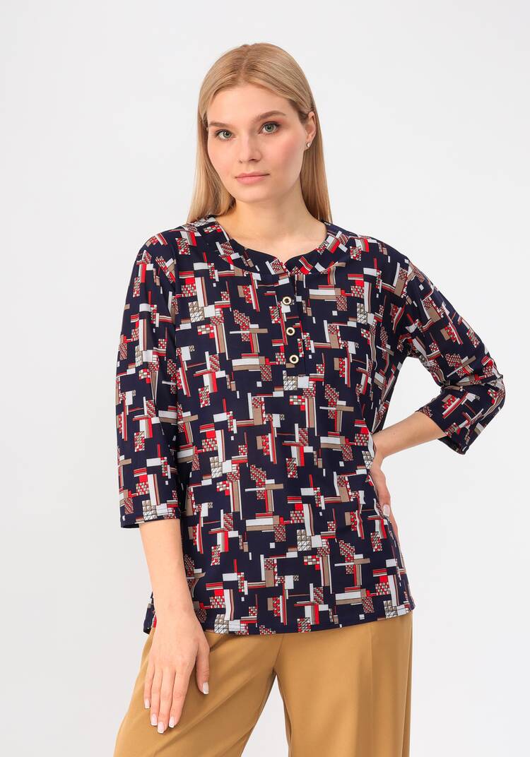 Блуза Вивиана шир.  750, рис. 6