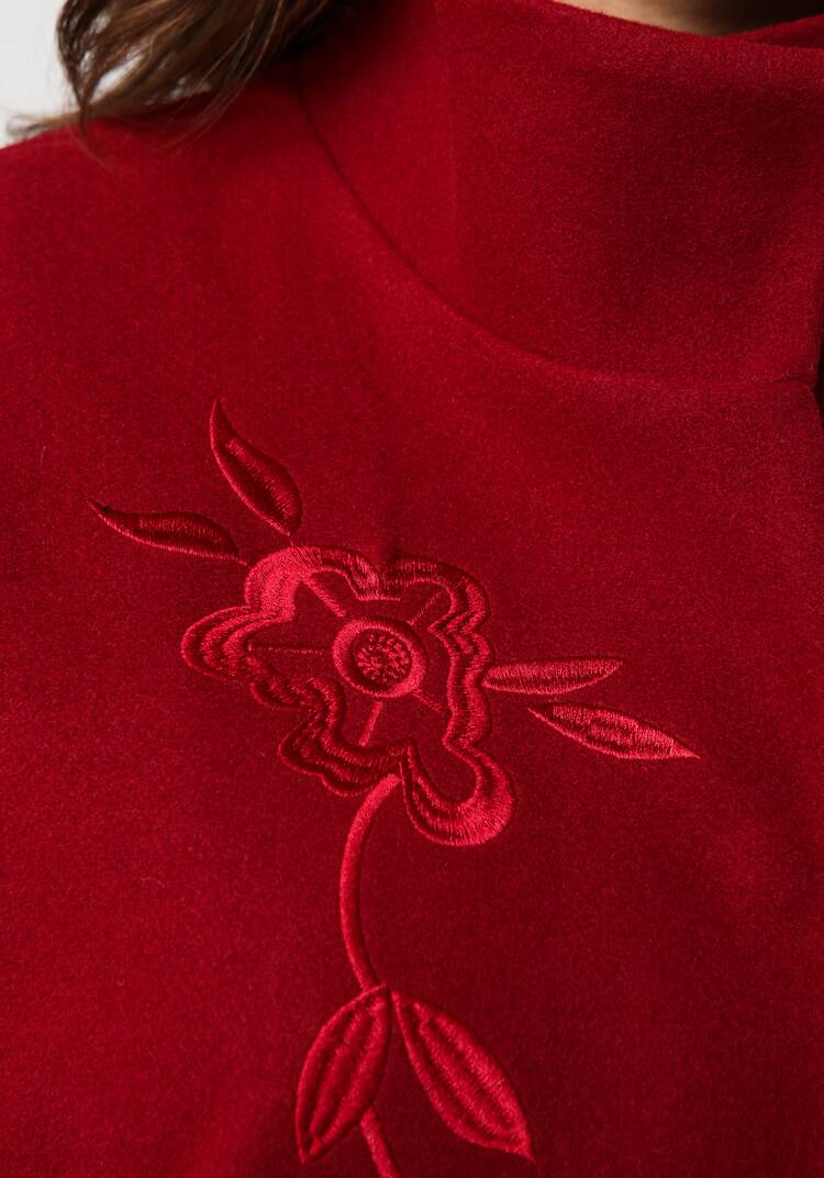 Пальто с вышивкой шир.  750, рис. 21