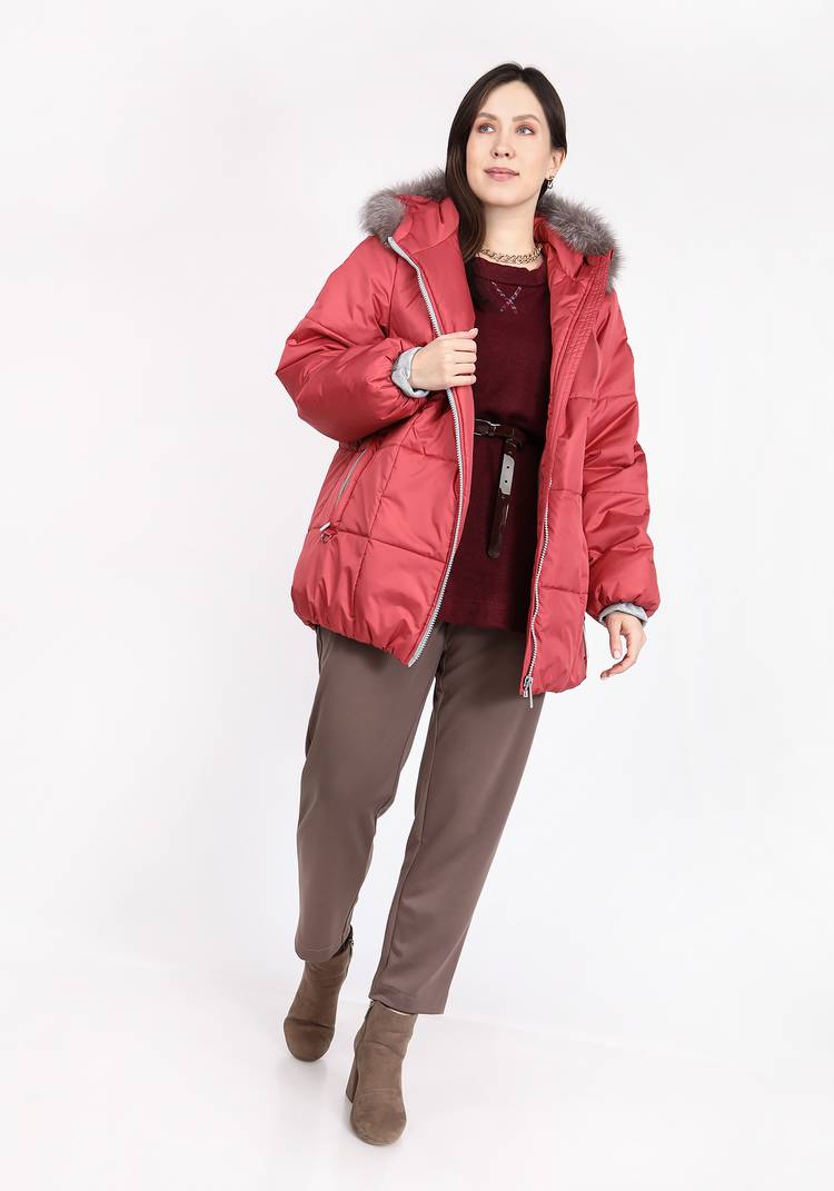 Куртка со съемным мехом на капюшоне шир.  750, рис. 11