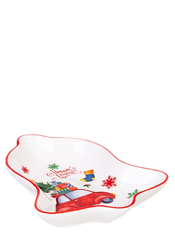 Набор из 2-х сервировочных фигурных тарелок шир.  580, рис. 2