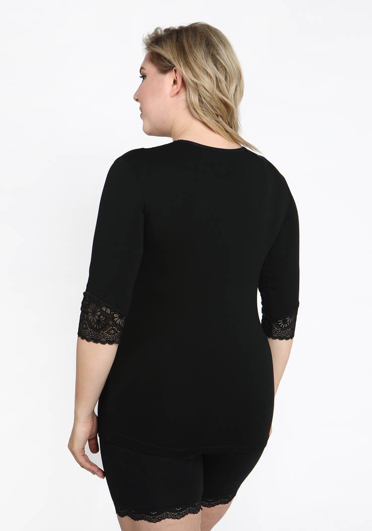 Майка с рукавом 3/4 Кармен шир.  750, рис. 7