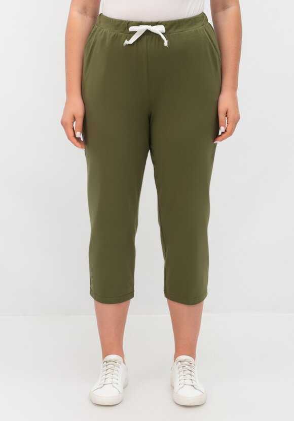 Брюки с кулиской длиной 7/8 шир.  580, рис. 28