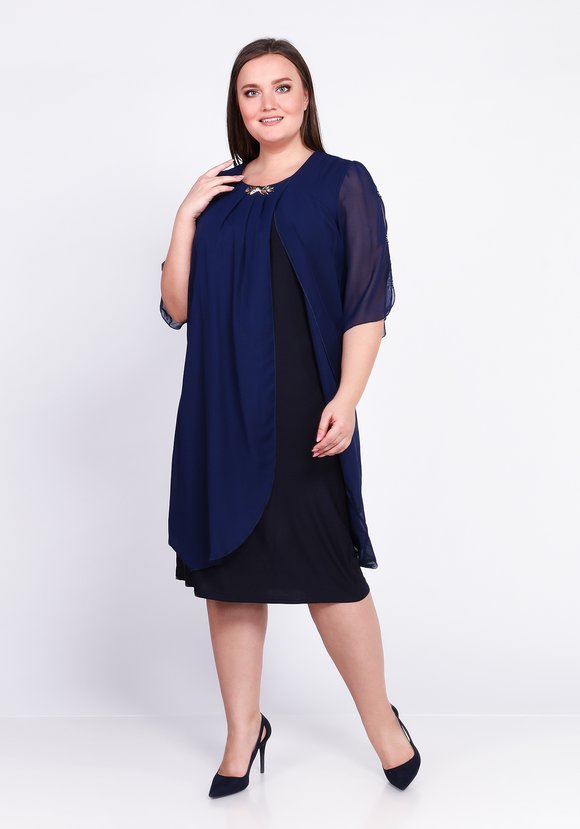 Платье Любовная История шир.  580, рис. 1