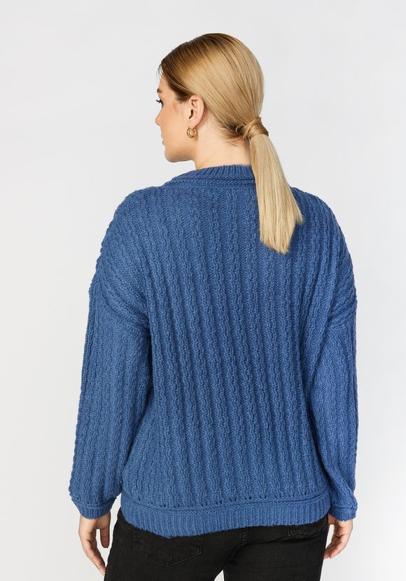 Джемпер женский Теплый вечер шир.  580, рис. 2