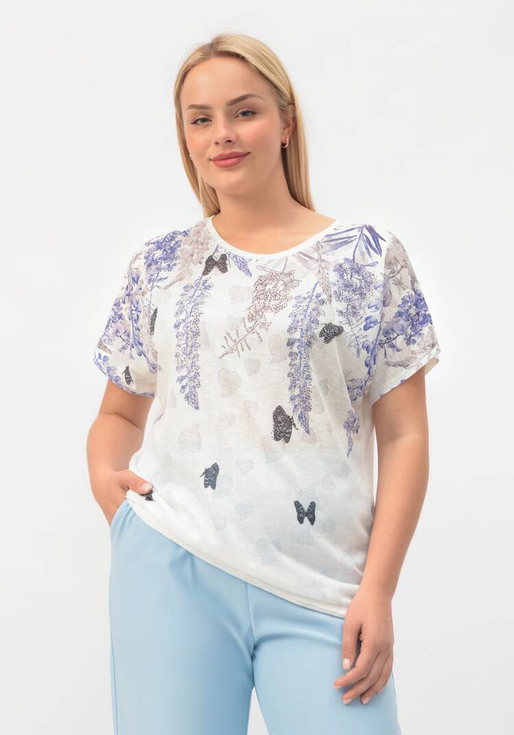 Футболка Прекрасный день шир.  750, рис. 1