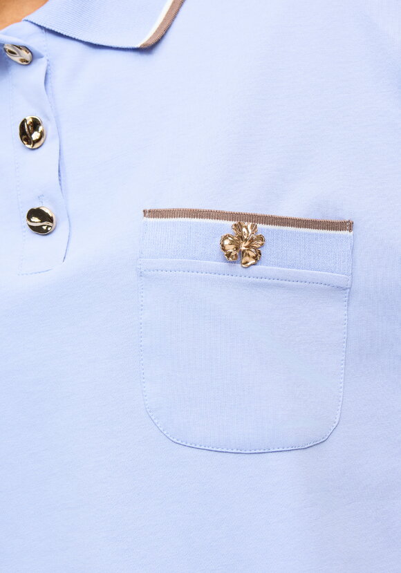 Футболка-поло с нагрудным карманом шир.  580, рис. 19