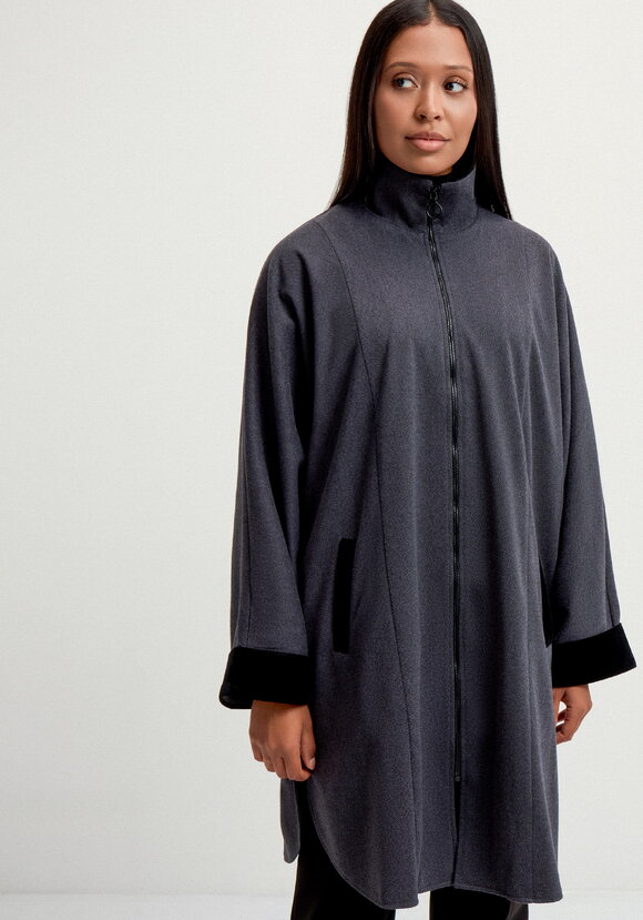 Пончо на молнии шир.  580, рис. 4