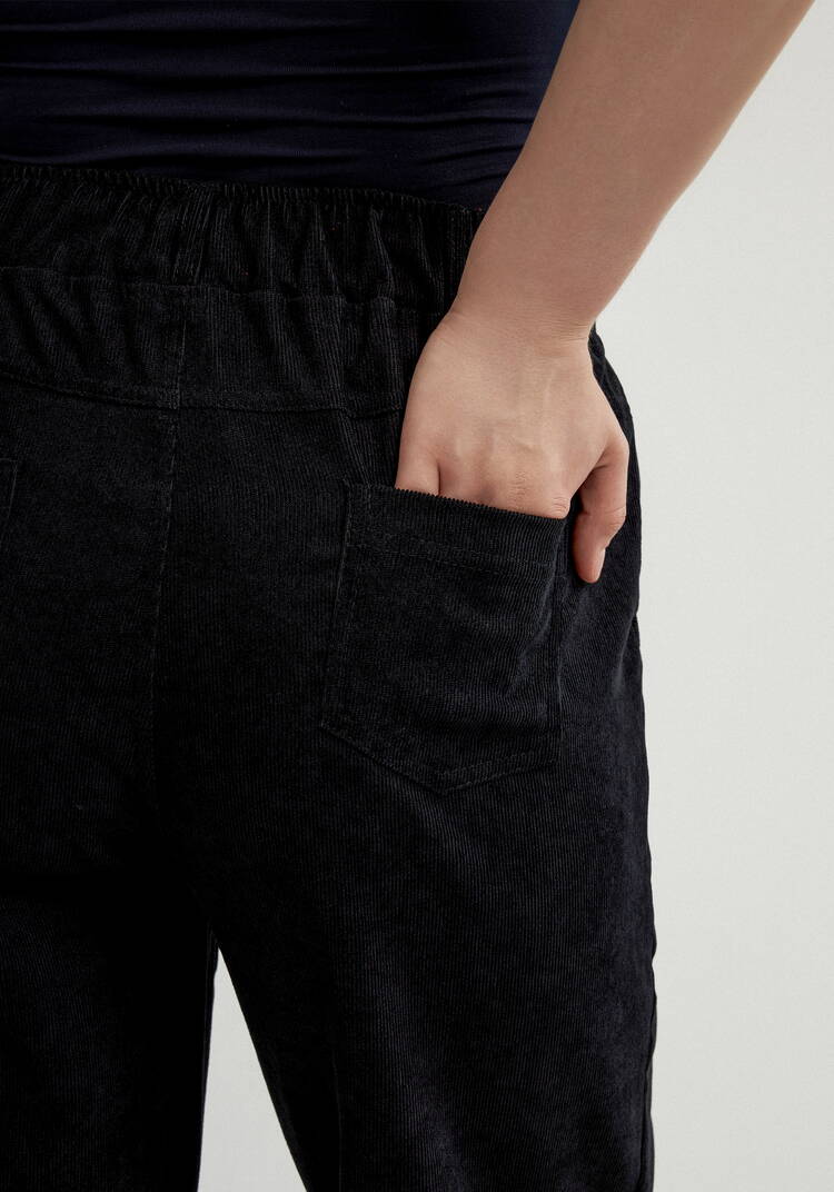 Брюки из микровельвета с комфортным поясом шир.  750, рис. 33