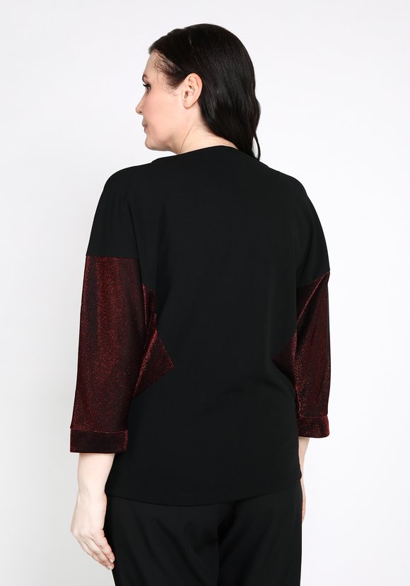 Туника Блестящий вечер шир.  580, рис. 6