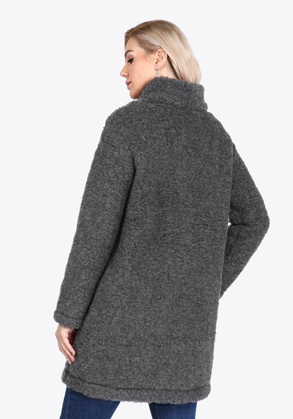 Пальто из овечьей шерсти шир.  580, рис. 23