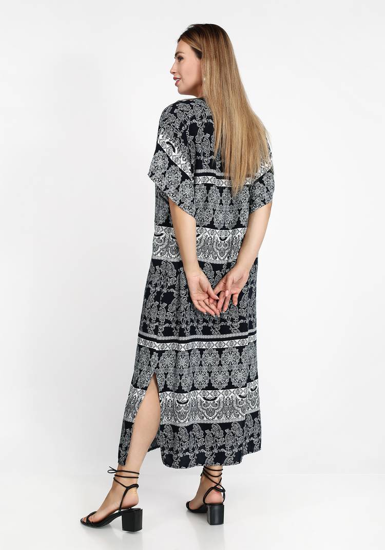 Платье Стильный узор шир.  750, рис. 15