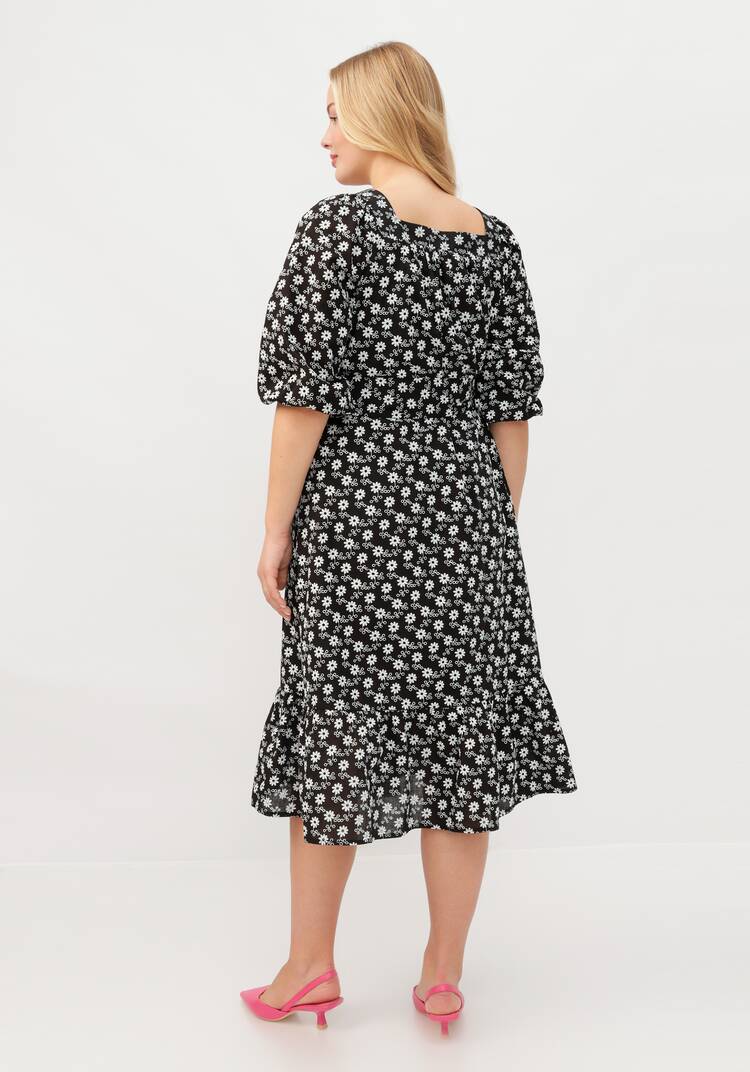 Платье с имитацией вышивки шир.  750, рис. 11