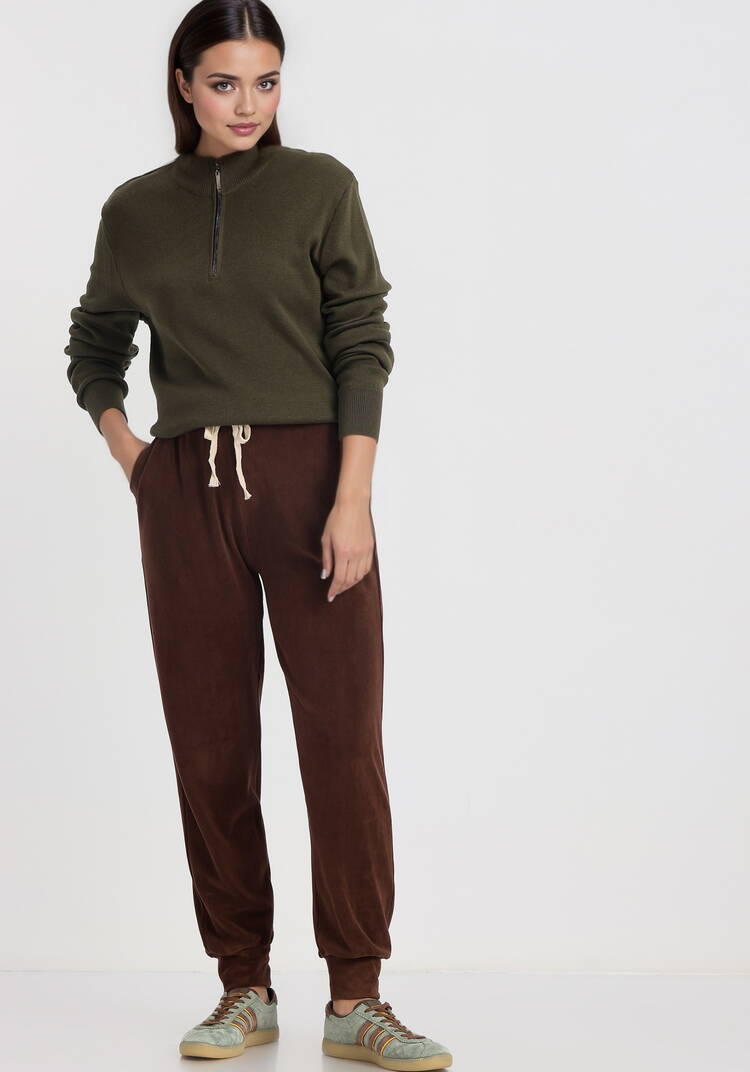 Брюки из велюра на резинке шир.  750, рис. 12