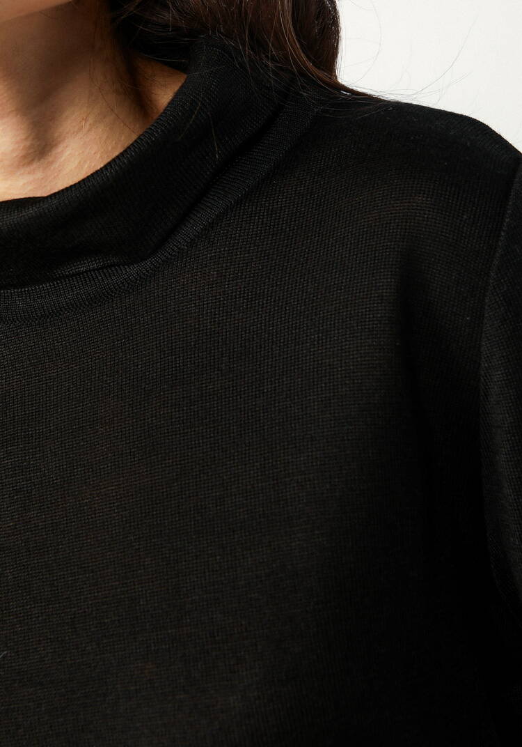 Водолазка удлиненная с воротником хомут шир.  750, рис. 5