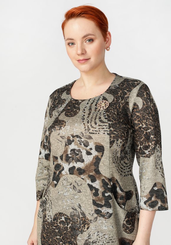 Платье Чарующая улыбка шир.  580, рис. 9