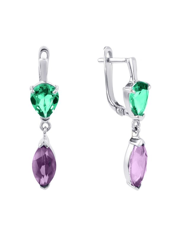 Набор сер.(серг+кол)Мечтательное настроение шир.  580, рис. 3