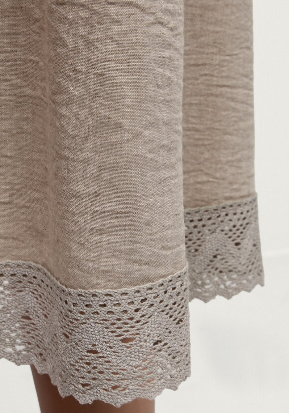 Юбка изо льна Магия кружева шир.  580, рис. 14