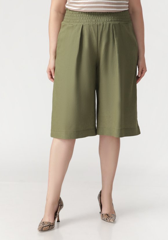 Бермуды на резинке с карманами шир.  580, рис. 8